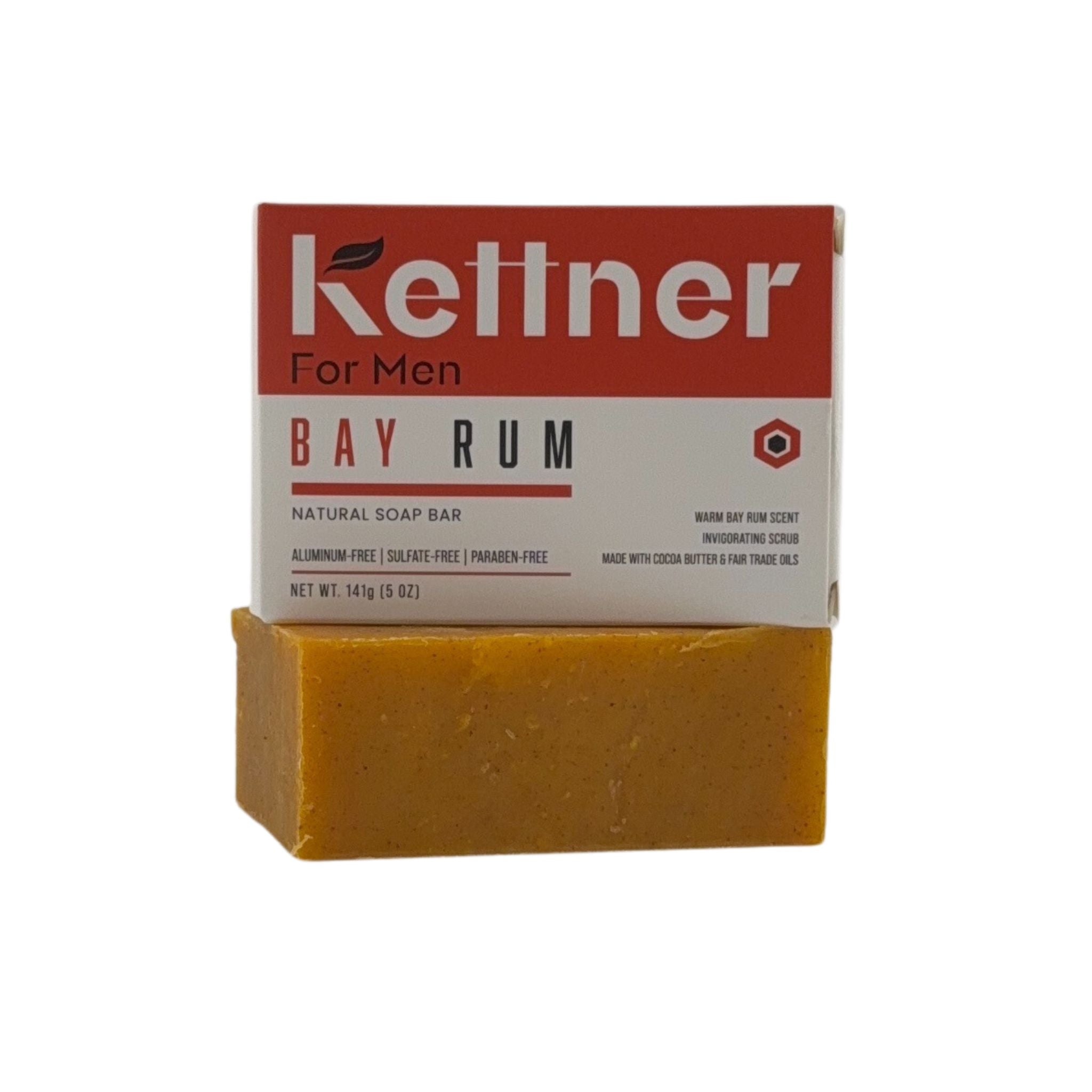 Bay Rum Natural Soap Bar for Men – Kettner For Men