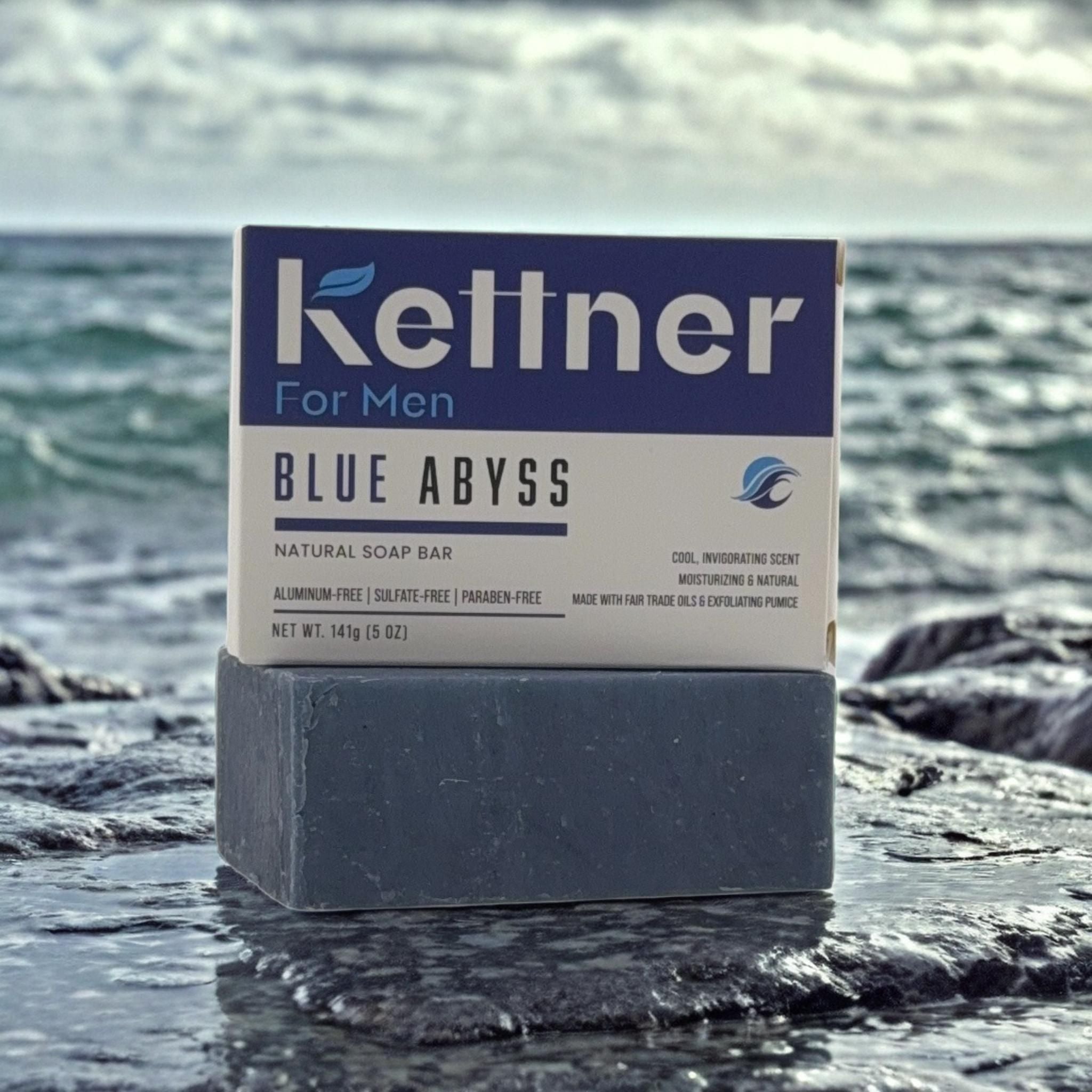 Blue Abyss Natural Soap Bar – 5 oz