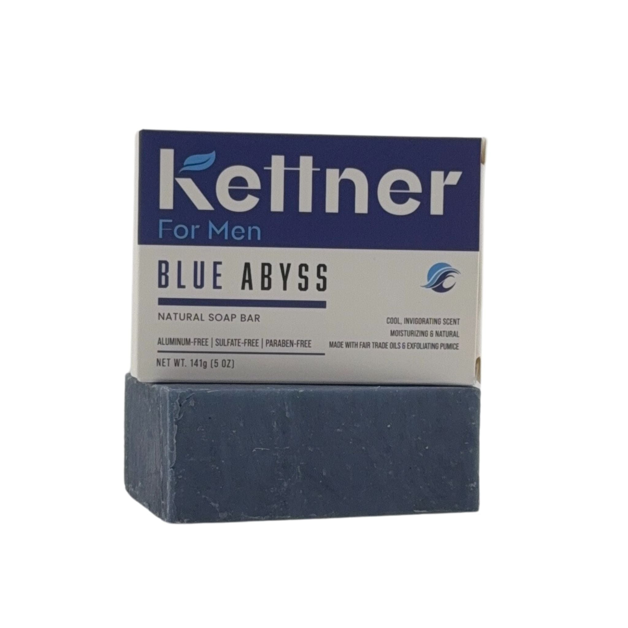 Exfoliating Blue Abyss Men’s Soap – Best Natural Soap Bar