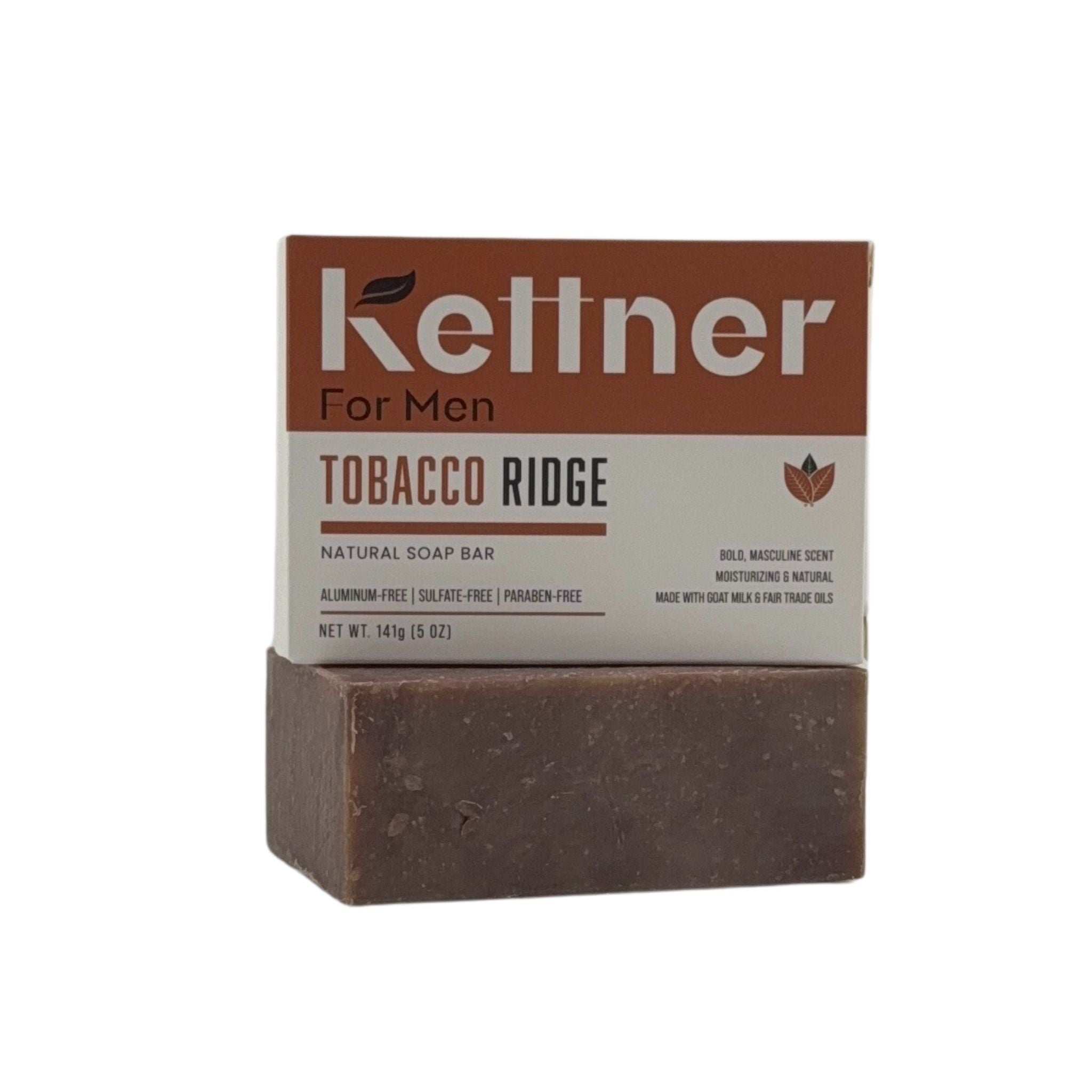 Tobacco Scented Natural Men’s Soap – Kettner