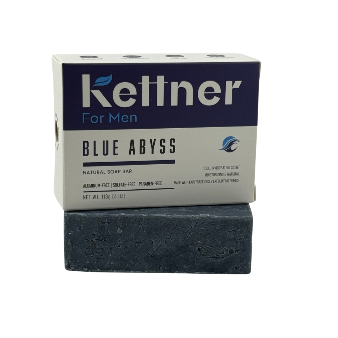 Blue Abyss Natural Soap Bar by Kettner For Men