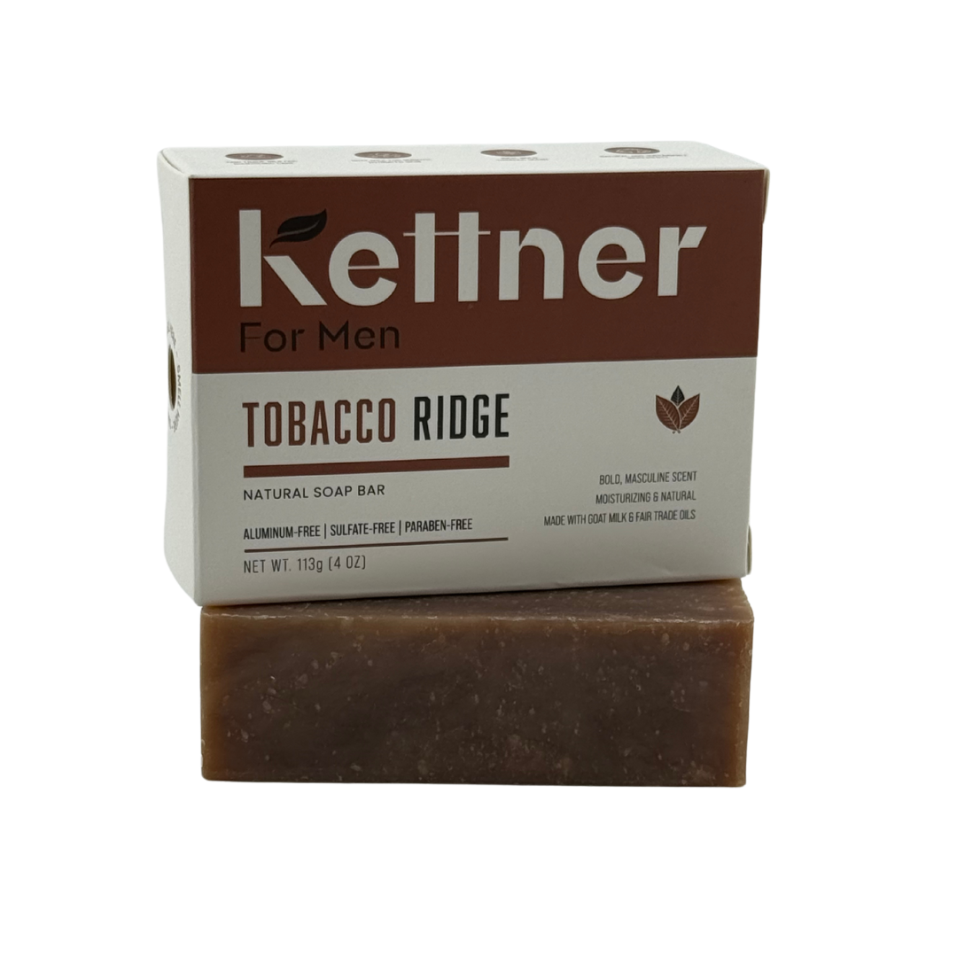 Tobacco Ridge Natural Soap Bar by Kettner For Men