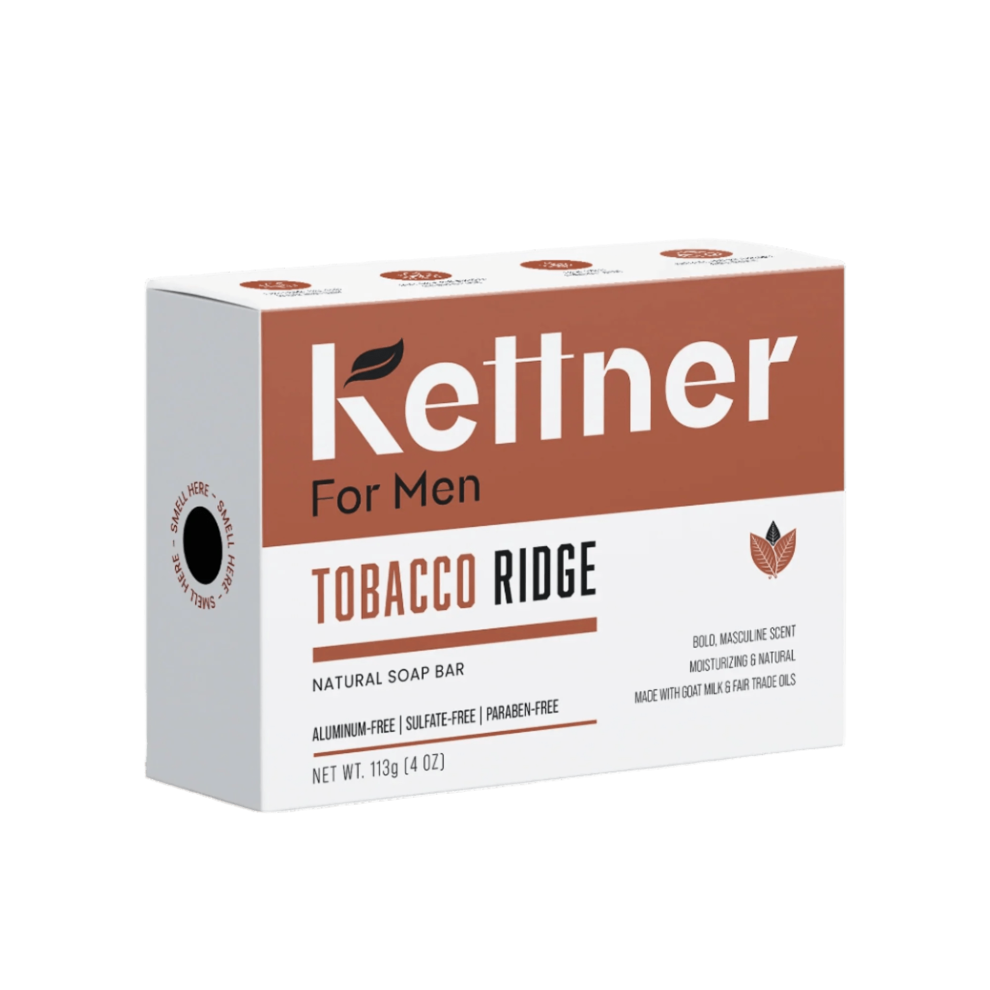 Tobacco Ridge Natural Soap Bar by Kettner For Men - Kettner For Men